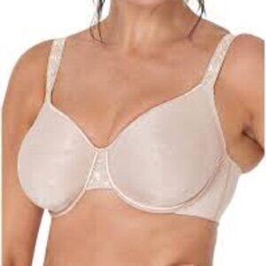 ✅‎ Fayreform Profile Perfect Contour Bra - Latte SIZE 38F UNDERWIRE SUPPORT